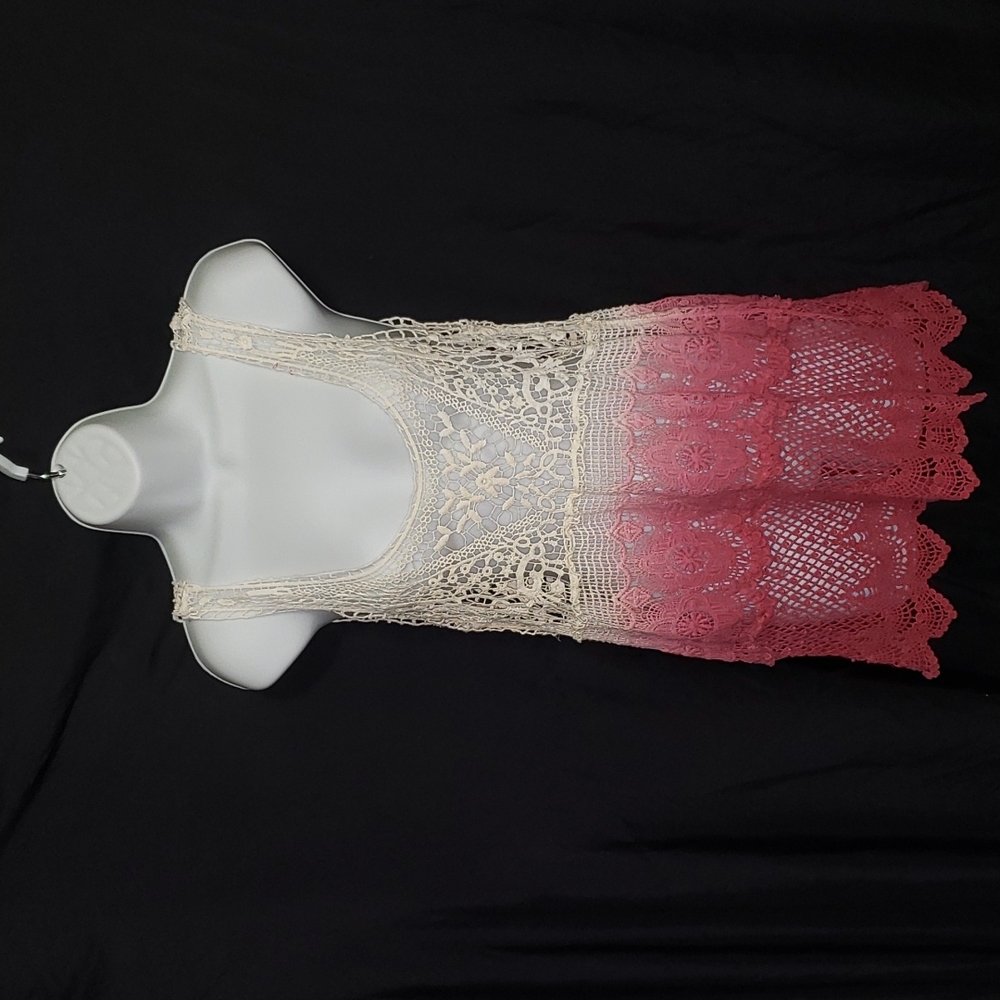 Dolled Up lace tank top